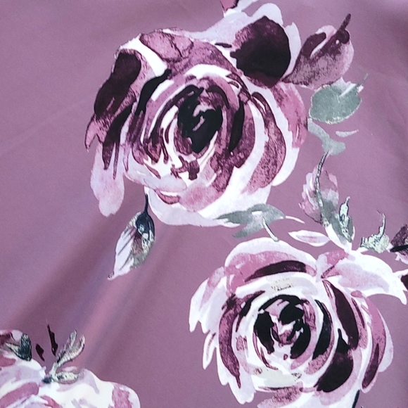 Dry Goods Purple Floral Mini Dress with Lace Back and Open Back - Spring, Summer - Picture 12 of 15